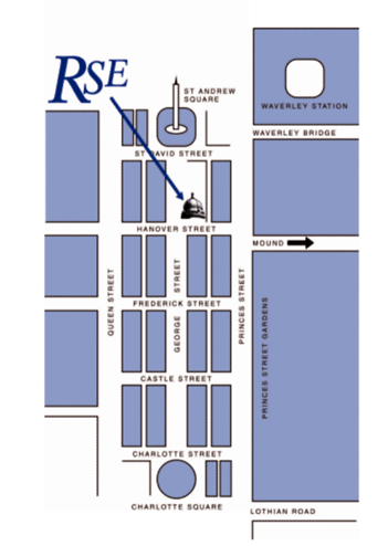 Royal Society of Edinburgh Map