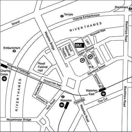 IBM South Bank Map